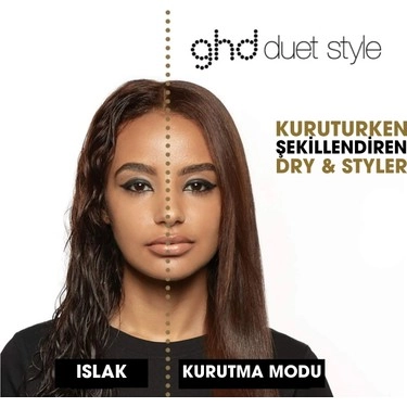 Ghd DUET STYLE İKİSİ BİR ARADA SAÇ ŞEKİLLENDİRİCİ (ISLAKTAN KURUYA)