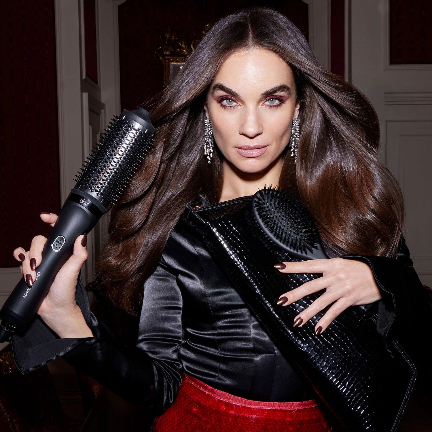 Ghd Duet Blowdry 2’si 1 Arada Saç Şekillendirme Hediye Seti (Tarak + Isıya Dayanıklı Kılıf)