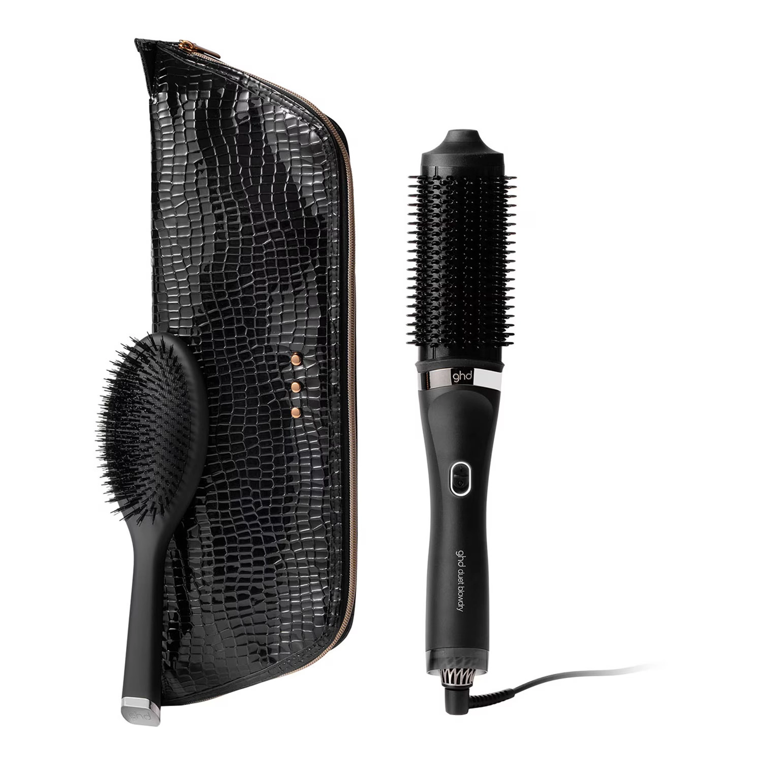 Ghd Duet Blowdry 2’si 1 Arada Saç Şekillendirme Hediye Seti (Tarak + Isıya Dayanıklı Kılıf)
